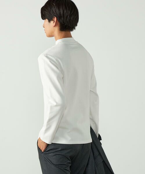 COMME CA ISM / コムサイズム Tシャツ | 【抗菌・防汚加工】モックネックTシャツ | 詳細4