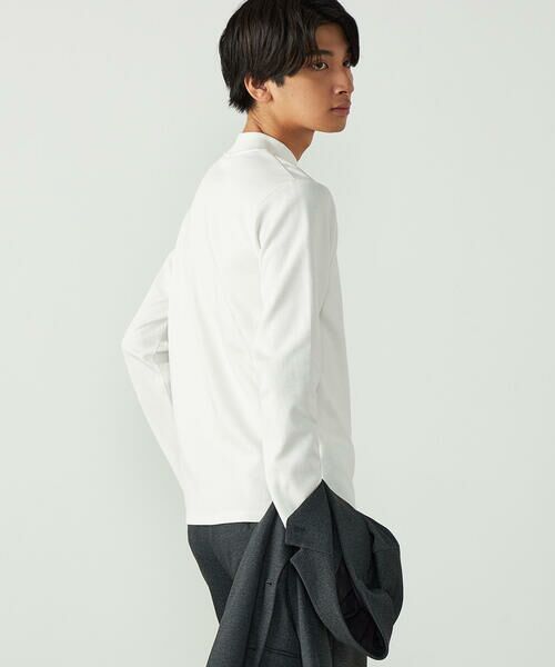 COMME CA ISM / コムサイズム Tシャツ | 【抗菌・防汚加工】モックネックTシャツ | 詳細5
