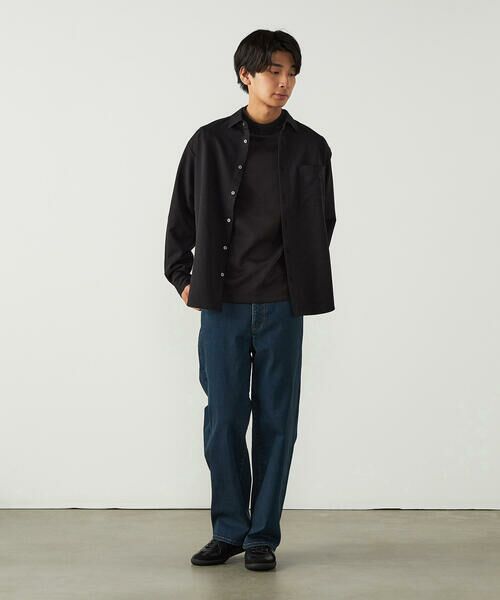 COMME CA ISM / コムサイズム Tシャツ | 【抗菌・防汚加工】モックネックTシャツ | 詳細12