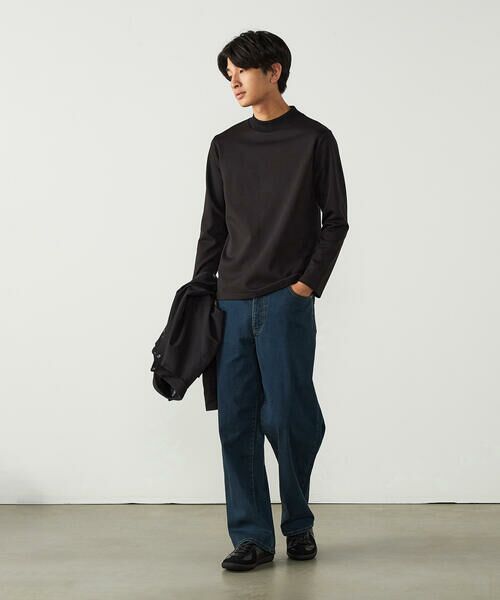 COMME CA ISM / コムサイズム Tシャツ | 【抗菌・防汚加工】モックネックTシャツ | 詳細14