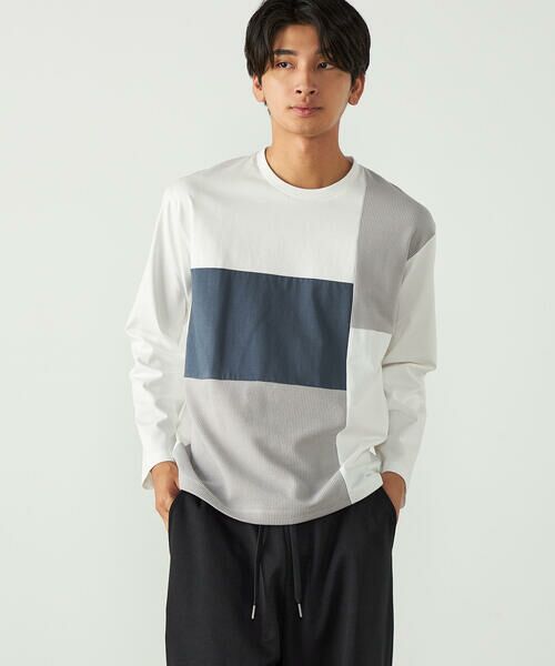 COMME CA ISM / コムサイズム Tシャツ | USAコットン デザインTシャツ | 詳細3