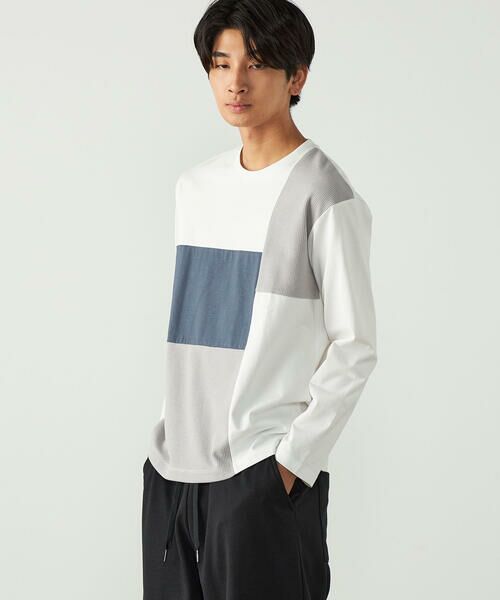 COMME CA ISM / コムサイズム Tシャツ | USAコットン デザインTシャツ | 詳細4