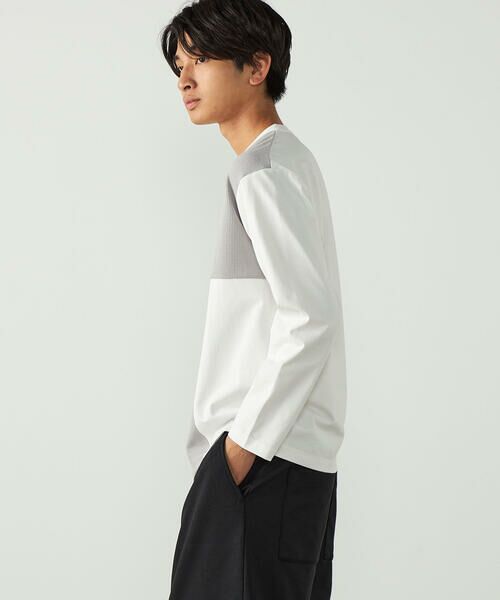 COMME CA ISM / コムサイズム Tシャツ | USAコットン デザインTシャツ | 詳細5