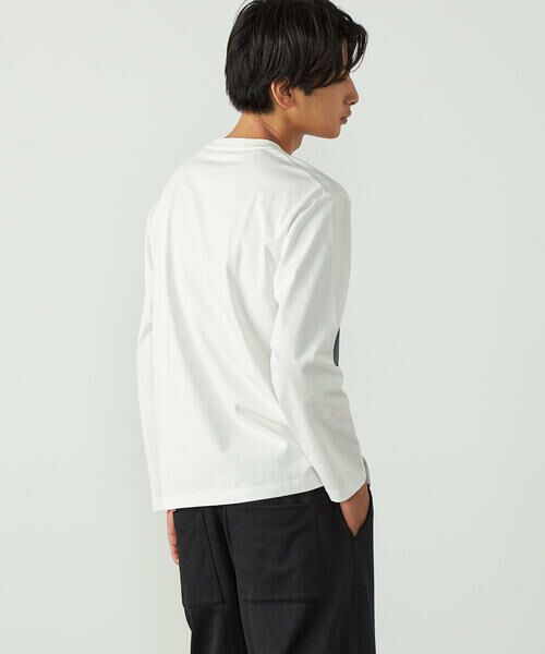 COMME CA ISM / コムサイズム Tシャツ | USAコットン デザインTシャツ | 詳細6