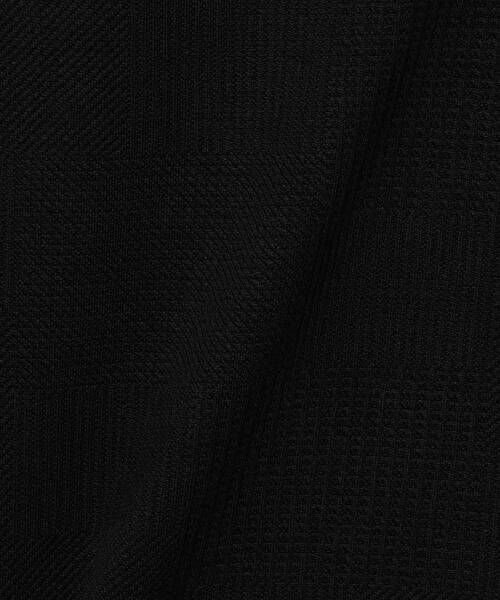 COMME CA ISM / コムサイズム Tシャツ | パッチワーク風 チェックジャガードTシャツ | 詳細17