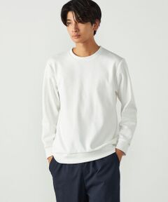 COMME CA ISM / コムサイズム カットソー | ダンボールニット ベーシックプルオーバー