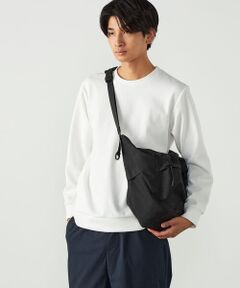 COMME CA ISM / コムサイズム ショルダーバッグ | ポリエステルオックス ダブルポケット スリングバッグ