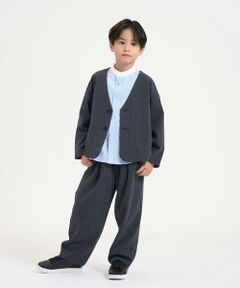 COMME CA ISM / コムサイズム セットアップ | 【オンライン限定】ノーカラーセットアップスーツ