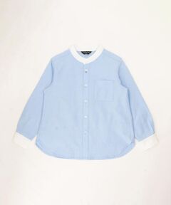 COMME CA ISM / コムサイズム シャツ・ブラウス | バンドカラーシャツ