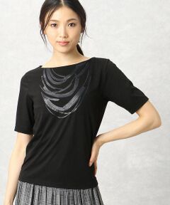 スパンコール 半袖Ｔシャツ