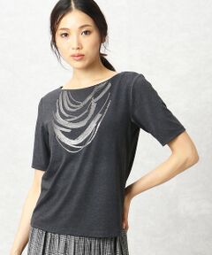 スパンコール 半袖Ｔシャツ