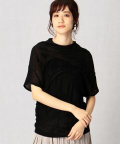 リンクス編み カットＴシャツ