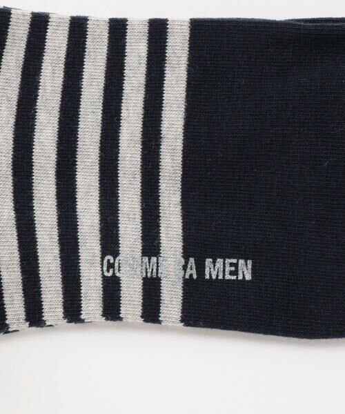 COMME CA MEN / コムサ・メン ソックス | ドットボーダーソックス | 詳細1