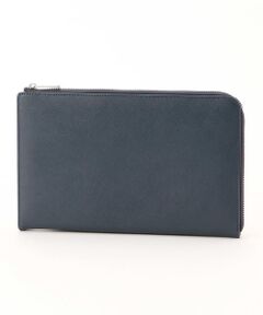 COMME CA MEN / コムサ・メン クラッチ・パーティバッグ | 角シボクラッチバック