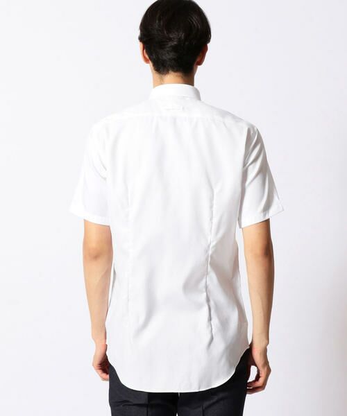 COMME CA MEN / コムサ・メン シャツ・ブラウス | 形態安定ホワイトドビードレスシャツ | 詳細3