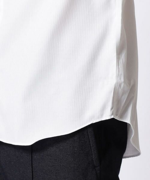 COMME CA MEN / コムサ・メン シャツ・ブラウス | 形態安定ホワイトドビードレスシャツ | 詳細7