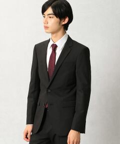 COMME CA MEN / コムサ・メン セットアップ | ポリスト小紋ドビーセットアップジャケット