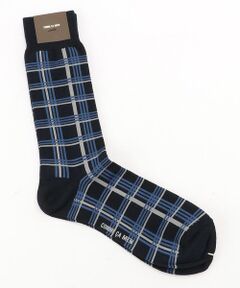 COMME CA MEN / コムサ・メン ソックス | チェック柄ソックス