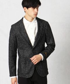 COMME CA MEN / コムサ・メン テーラードジャケット | マペルスライバーニットジャケット