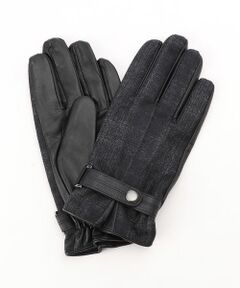 COMME CA MEN / コムサ・メン 手袋 | 「マルゾット」社チェックグローブ