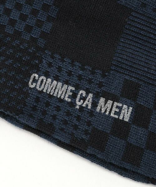 COMME CA MEN / コムサ・メン ソックス | ブロックパターン　ソックス | 詳細2