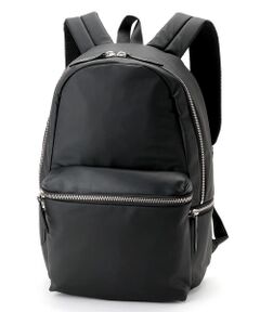 COMME CA MEN / コムサ・メン リュック・バックパック | ポリウレタン×レザーコンビ　リュック