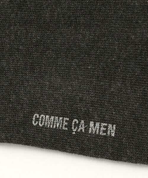 COMME CA MEN / コムサ・メン ソックス | チェックバイカラー クルー　ソックス | 詳細1