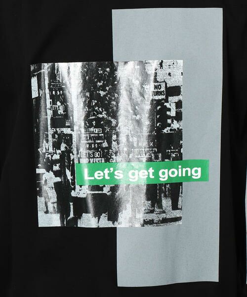 COMME CA MEN / コムサ・メン Tシャツ | 「Ｌｅｔ’ｓ get going」 プリントロングT-SHIRT | 詳細8