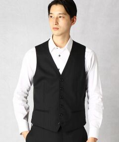 COMME CA MEN / コムサ・メン セットアップ | シャドーマルチストライプ　セットアップベスト