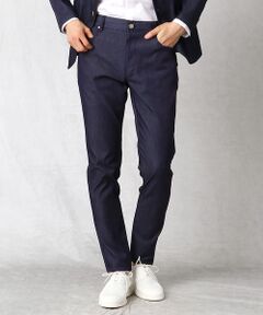 COMME CA MEN / コムサ・メン デニムパンツ | ハンドルナイロンデニム　5ポケットパンツ20SS