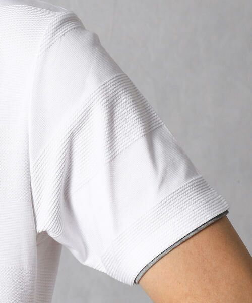 COMME CA MEN / コムサ・メン Tシャツ | タックボーダー　半袖Tシャツ | 詳細6
