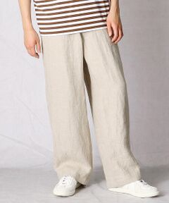 COMME CA MEN / コムサ・メン その他パンツ | リネンワイドパンツ