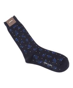 COMME CA MEN / コムサ・メン ソックス | ペイズリー×ドット　ソックス　