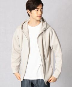 COMME CA MEN / コムサ・メン パーカー | ダンボールニットジップアップパーカ