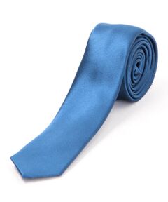 COMME CA MEN / コムサ・メン ネクタイ | ソリッドサテン　ナロータイ