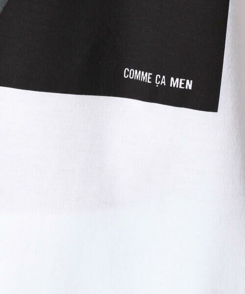 COMME CA MEN / コムサ・メン Tシャツ | 立体花フォトTシャツ | 詳細10