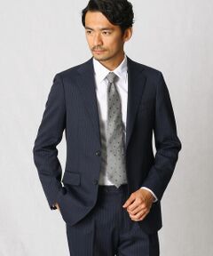 COMME CA MEN / コムサ・メン セットアップ | ピンストライプ　1プリーツ　シングル2Bスーツ