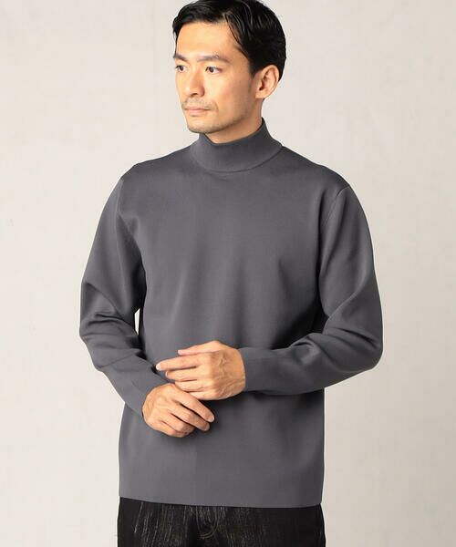 COMME CA MEN / コムサ・メン ニット・セーター | 総針編み　ハイネックセーター | 詳細1