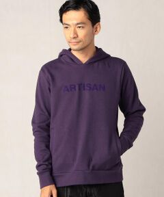 ARTISAN ロゴプリント　スウェットプルパーカー