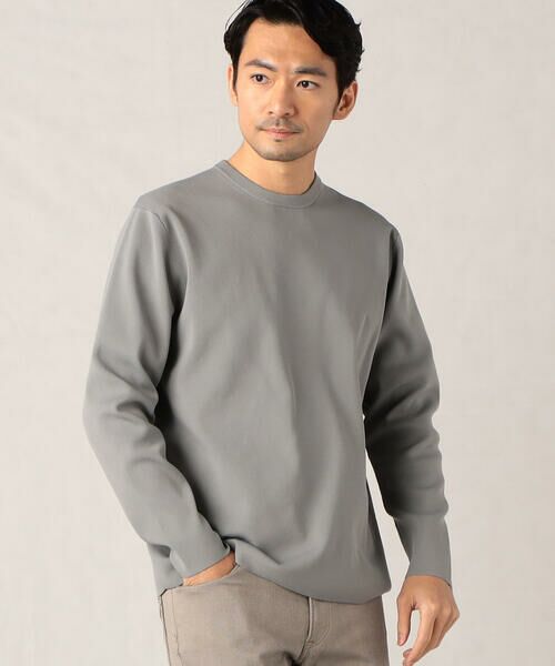 COMME CA MEN / コムサ・メン ニット・セーター | 総針編み クルーネックセーター | 詳細2