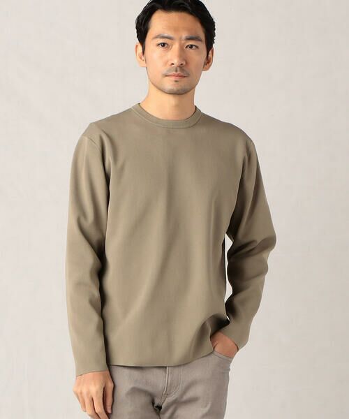 COMME CA MEN / コムサ・メン ニット・セーター | 総針編み クルーネックセーター | 詳細5