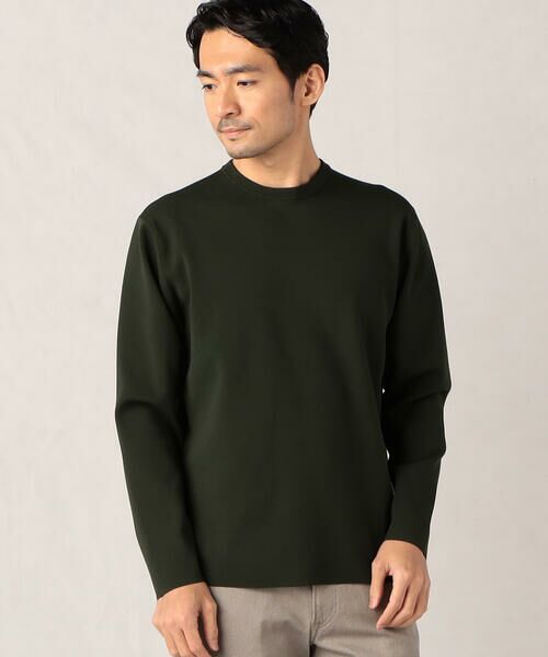 COMME CA MEN / コムサ・メン ニット・セーター | 総針編み クルーネックセーター | 詳細8