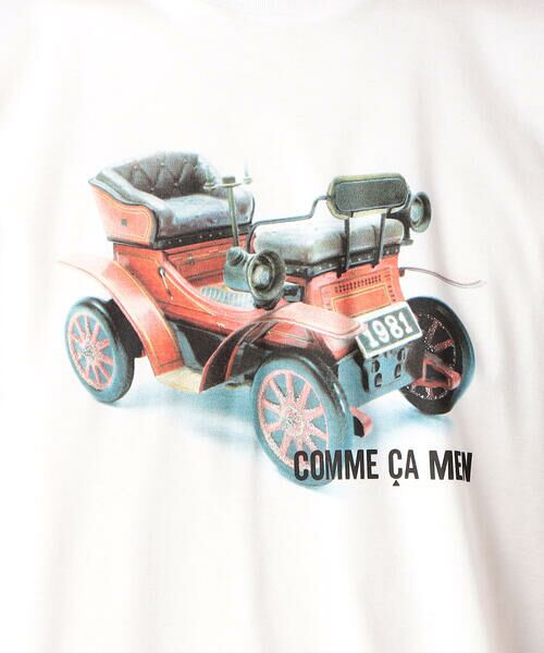 COMME CA MEN / コムサ・メン Tシャツ | 【ブリキのおもちゃ】フォトプリントT　A | 詳細10