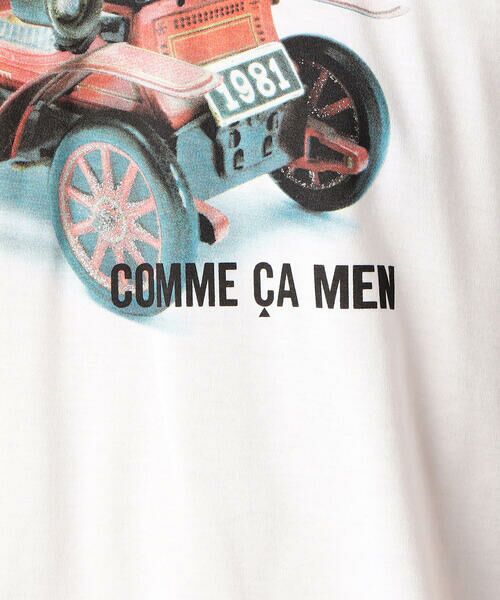 COMME CA MEN / コムサ・メン Tシャツ | 【ブリキのおもちゃ】フォトプリントT　A | 詳細11