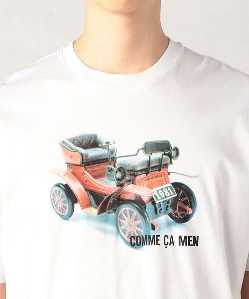 COMME CA MEN / コムサ・メン Tシャツ | 【ブリキのおもちゃ】フォトプリントT　A | 詳細7