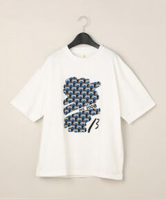 “コーンアイス”プリントTシャツ