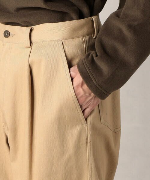 COMME CA MEN / コムサ・メン チノ・ワークパンツ | 2way ワイドパンツ | 詳細11
