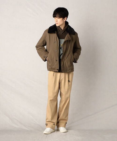 COMME CA MEN / コムサ・メン チノ・ワークパンツ | 2way ワイドパンツ | 詳細2