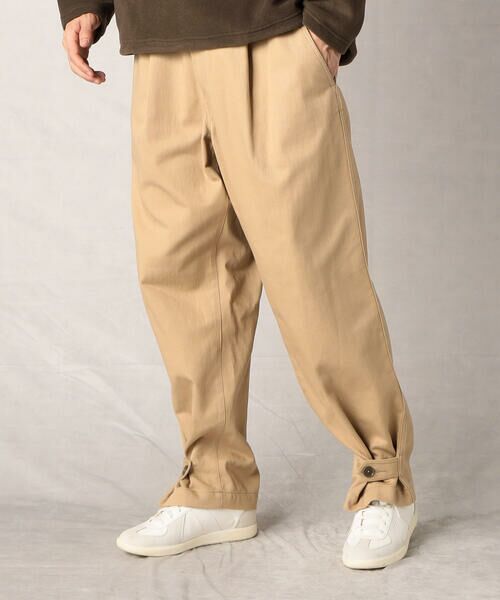 COMME CA MEN / コムサ・メン チノ・ワークパンツ | 2way ワイドパンツ | 詳細4