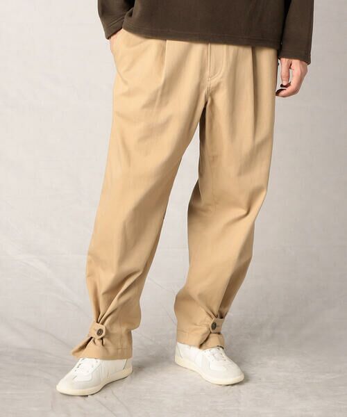 COMME CA MEN / コムサ・メン チノ・ワークパンツ | 2way ワイドパンツ | 詳細5